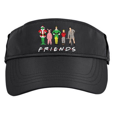 Friends Christmas Family Classic Movies Funny Adult Drive Performance Visor