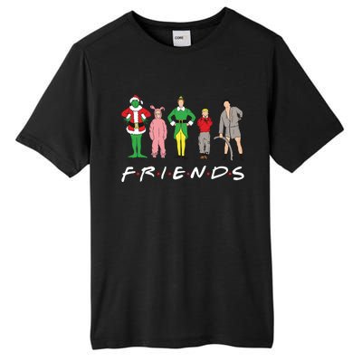 Friends Christmas Family Classic Movies Funny Tall Fusion ChromaSoft Performance T-Shirt