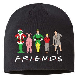 Friends Christmas Family Classic Movies Funny Sustainable Beanie