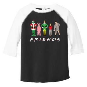 Friends Christmas Family Classic Movies Funny Toddler Fine Jersey T-Shirt