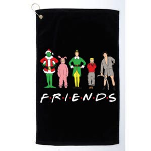 Friends Christmas Family Classic Movies Funny Platinum Collection Golf Towel