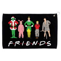 Friends Christmas Family Classic Movies Funny Grommeted Golf Towel