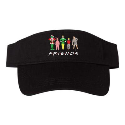 Friends Christmas Family Classic Movies Funny Valucap Bio-Washed Visor