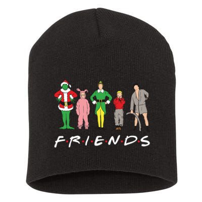 Friends Christmas Family Classic Movies Funny Short Acrylic Beanie