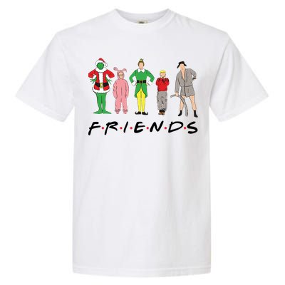 Friends Christmas Family Classic Movies Funny Garment-Dyed Heavyweight T-Shirt