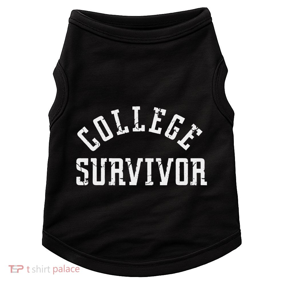 Funny College Freshman Graduate Doggie Tank