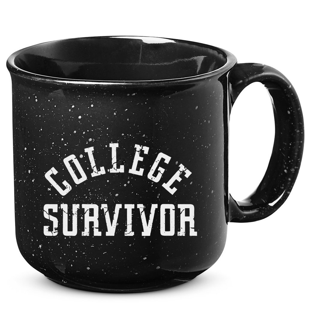 Funny College Freshman Graduate 15oz Campfire Ceramic Mug