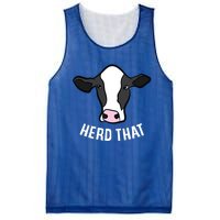 Funny Cow Farming Gift For Cow Farmer Herd That Gift Mesh Reversible Basketball Jersey Tank