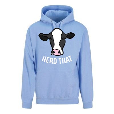 Funny Cow Farming Gift For Cow Farmer Herd That Gift Unisex Surf Hoodie