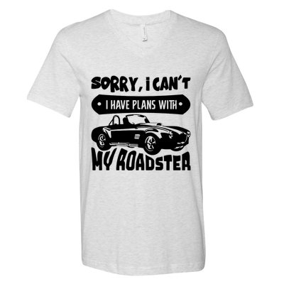 Funny Car V-Neck T-Shirt