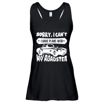 Funny Car Ladies Essential Flowy Tank