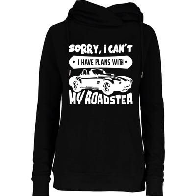 Funny Car Womens Funnel Neck Pullover Hood