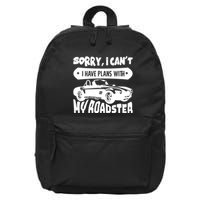 Funny Car 16 in Basic Backpack