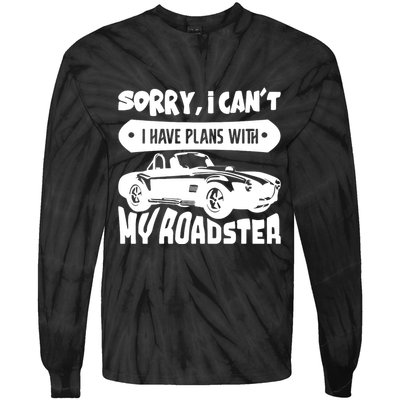 Funny Car Tie-Dye Long Sleeve Shirt