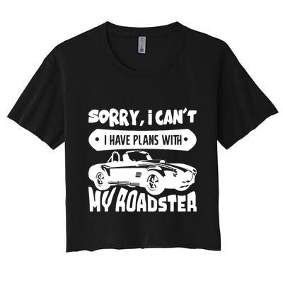 Funny Car Crop Top