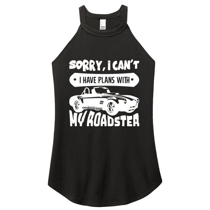 Funny Car Women's Perfect Tri Rocker Tank