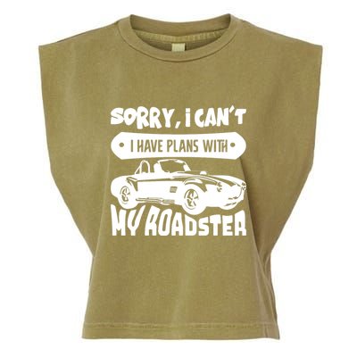 Funny Car Garment-Dyed Women's Muscle Tee
