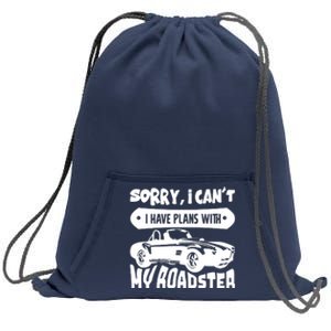 Funny Car Sweatshirt Cinch Pack Bag