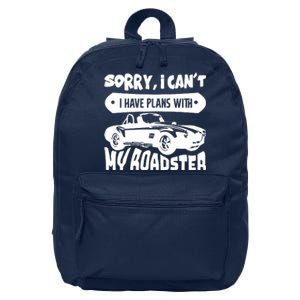 Funny Car 16 in Basic Backpack