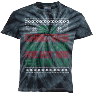 Funny Christmas For Ugly Sweater Party Kids Tie-Dye T-Shirt