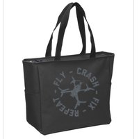 Fly Crash Fix Repeat Funny FPV Drone Pilot Racing Quad Zip Tote Bag
