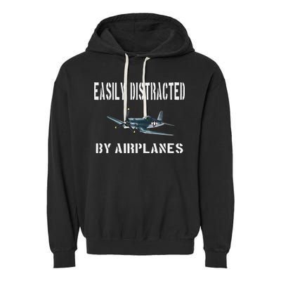 F4u Corsair Garment-Dyed Fleece Hoodie