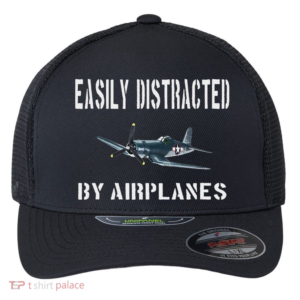 F4u Corsair Flexfit Unipanel Trucker Cap