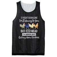 Funny Chicken Farmer Design  Getting A Lot Chickens Mesh Reversible Basketball Jersey Tank