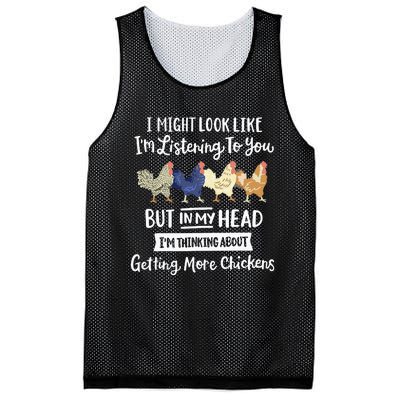 Funny Chicken Farmer Design  Getting A Lot Chickens Mesh Reversible Basketball Jersey Tank