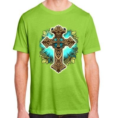 Filigree Cross Adult ChromaSoft Performance T-Shirt