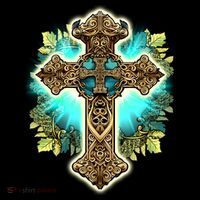 Filigree Cross Tall T-Shirt