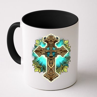 Filigree Cross Mug