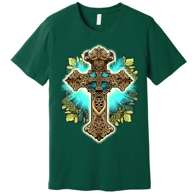 Filigree Cross Premium T-Shirt