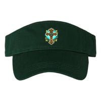 Filigree Cross Valucap Bio-Washed Visor