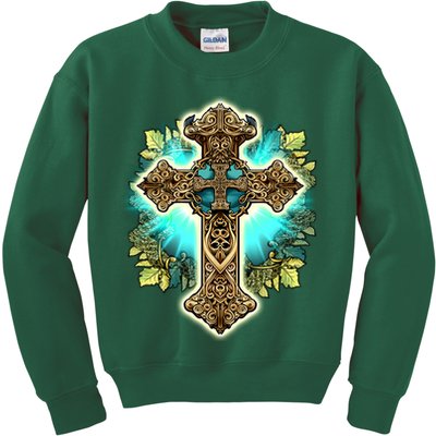 Filigree Cross Kids Sweatshirt