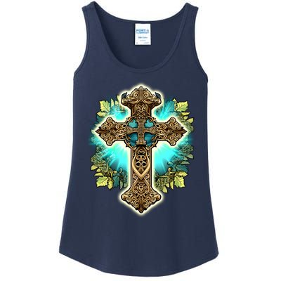 Filigree Cross Ladies Essential Tank