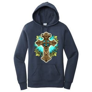 Filigree Cross Women's Pullover Hoodie