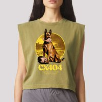 Fallout Cx404 Garment-Dyed Women's Muscle Tee