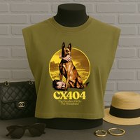 Fallout Cx404 Garment-Dyed Women's Muscle Tee