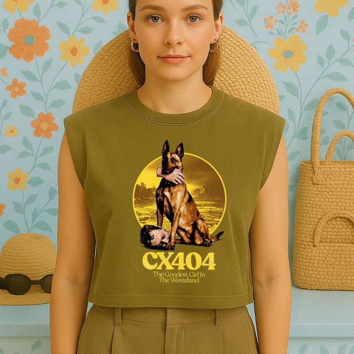 Fallout Cx404 Garment-Dyed Women's Muscle Tee