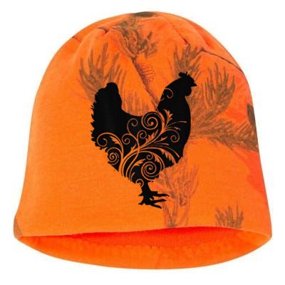 Funny Chicken Farm Animal Poultry Farmer Love Kati - Camo Knit Beanie