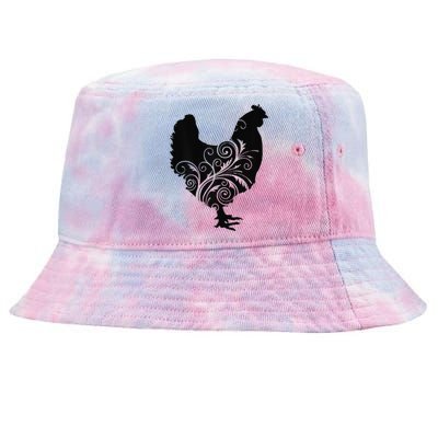 Funny Chicken Farm Animal Poultry Farmer Love Tie-Dyed Bucket Hat