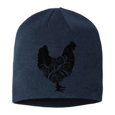 Funny Chicken Farm Animal Poultry Farmer Love Sustainable Beanie