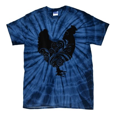 Funny Chicken Farm Animal Poultry Farmer Love Tie-Dye T-Shirt