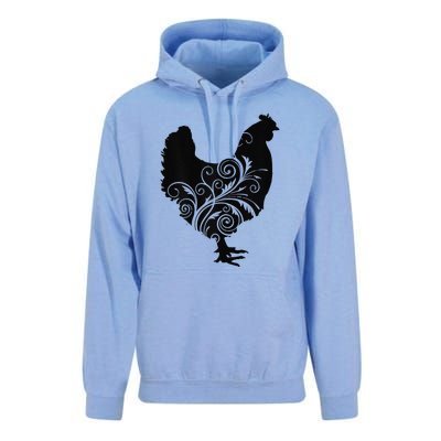 Funny Chicken Farm Animal Poultry Farmer Love Unisex Surf Hoodie