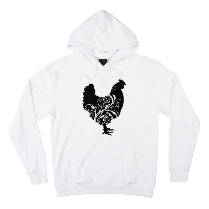 Funny Chicken Farm Animal Poultry Farmer Love Hoodie