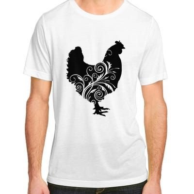 Funny Chicken Farm Animal Poultry Farmer Love Adult ChromaSoft Performance T-Shirt