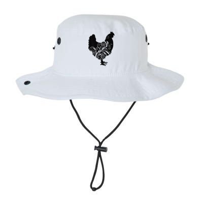 Funny Chicken Farm Animal Poultry Farmer Love Legacy Cool Fit Booney Bucket Hat