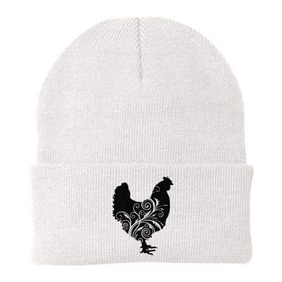 Funny Chicken Farm Animal Poultry Farmer Love Knit Cap Winter Beanie