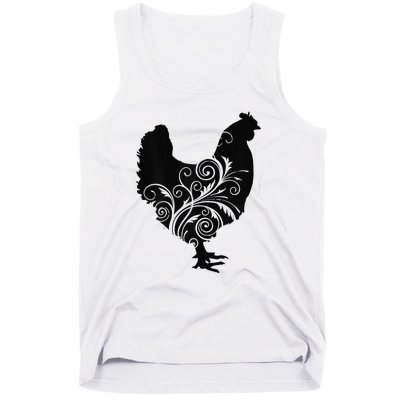 Funny Chicken Farm Animal Poultry Farmer Love Tank Top